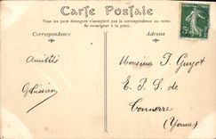 VINTAGE POSTCARD Valley Of the Cure Pierre Perthuis Bridges