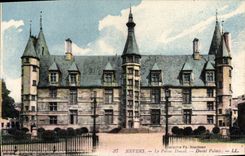 POSTAL Nevers de la VENDIMIA el paladar ducal