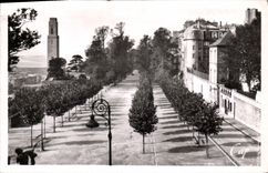 CPM Brest Le Cours D'Ajot Et Le Monument americain