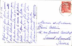 MODERN CARD Besancon View Of the Quays