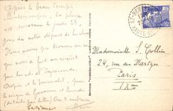 VINTAGE POSTCARD Surroundings of Bareges Collar Of Tourmalet Motor-road