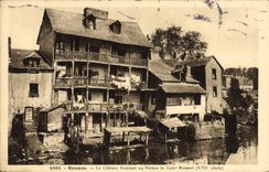 VINTAGE POSTCARD Rennes the Shaking Castle Or House Of Roussel Junior
