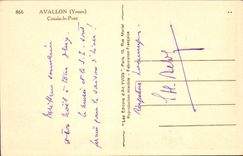 CPA Avallon Cousin Le Pont