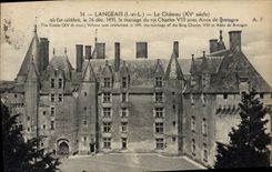 CPA Langeais Le Chateau