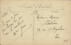 VINTAGE POSTCARD Boulogne On Overall picture Sea Of the Castle