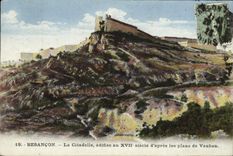 VINTAGE POSTCARD Besancon the Citadel