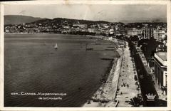 CPA Cannes Vue Panoramique De La Croisette