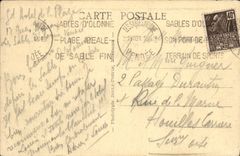 Playa de la POSTAL de la VENDIMIA de Sables d'Olonne