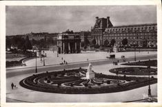 CPA Paris Place Du Carrousel 
