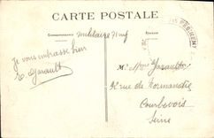 VINTAGE POSTCARD Holy Brieuc the Point AD INTERIM 'Eagle And the handle with the virgin