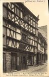 VINTAGE POSTCARD Holy Brieuc House of the 15th known as Hotel of the Dukes of Brittany