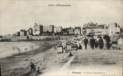 CPA Parame La Plage De Rochebonne