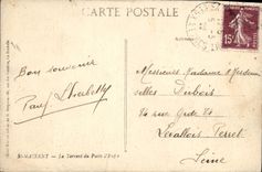 VINTAGE POSTCARD St Maixent the Torrent Of the Well