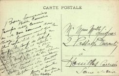 VINTAGE POSTCARD Pilat Basin Of Arcachon Large sand dune Daguin Seal