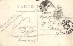 VINTAGE POSTCARD Evreux the Town hall