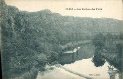VINTAGE POSTCARD Clecy Rocks Of the Parks