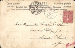 VINTAGE POSTCARD Fantasy Clover