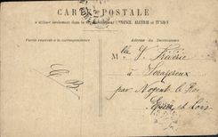 VINTAGE POSTCARD Paris Ministry For the War