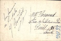 St Malo Dinard de la POSTAL de la VENDIMIA en I antes del barco portuario