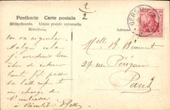 Castillo viejo de Estrasburgo de la POSTAL de la VENDIMIA del cardenal de Rohan