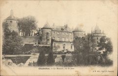 CPA Chastellux Le Manoir Vu Du face
