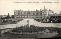 VINTAGE POSTCARD Castle Of Saint Germain Septentrional Frontage