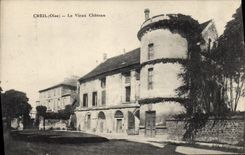 CPA Creil Le Vieux Chateau
