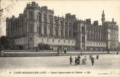CPA Saint Germain En Laye Facade Septentrionale Du Chateau