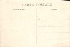 POSTAL Pau de la VENDIMIA el castillo de Enrique IV