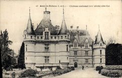 CPA Azay Le Rideau Chateau National