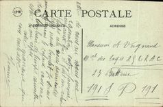 VINTAGE POSTCARD Tool bags In Brie the Castle And I' Etang Swans