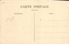 VINTAGE POSTCARD Castle De Interior Larochepot
