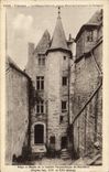 VINTAGE POSTCARD Vannes the Castle Galilard Ancien Hotel Of the Parliament Of Brittany Sits and museum of the company Polymathique Morbihan