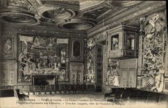 VINTAGE POSTCARD Rennes Palair De Justice Large the Room Of the Splendid Parliament of Brittany tapestry of the Goblins