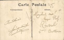 VINTAGE POSTCARD Rennes the Cathedral Side Right Retable of a vault