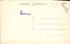 VINTAGE POSTCARD Rennes Notre Dame Church