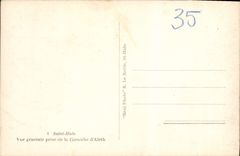 MODERN CARD Holy Malo View Taken Of the Cornice D' Aleth