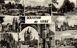 CPM Souvenir De Vitre