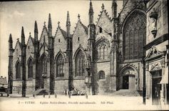 CPA Vitre Eglise Notre Dome Facade Meridionale