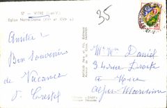 MODERN CARD Pane Notre Dame Church