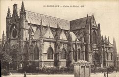 CPA Bordeaux Eglise St Michel