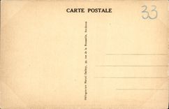 Burdeos de la POSTAL de la VENDIMIA el puente metálico en el Garona