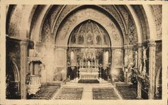 CPA Cazouls Les Beziers Interieur De I'Eglise