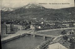 CPA Grenoble Vue Generale Et Le Moucherotte