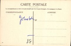 CPA Grenoble Vue Generale Et Le Moucherotte