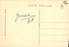 CPA Grenoble La Cathedrale Le Ciborium