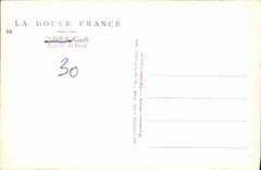 VINTAGE POSTCARD Nimes Church St Paul