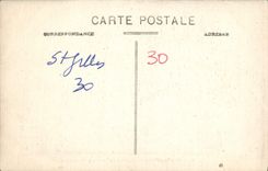 CPA St Gilles Du Gard La Crypte Et Le Tombeau De St Gilles