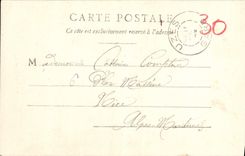 VINTAGE POSTCARD Uzes the Cathedral