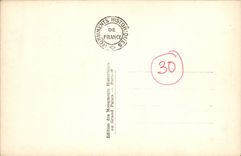 VINTAGE POSTCARD Villeneuve Avignon the chartreuse Nave of the church